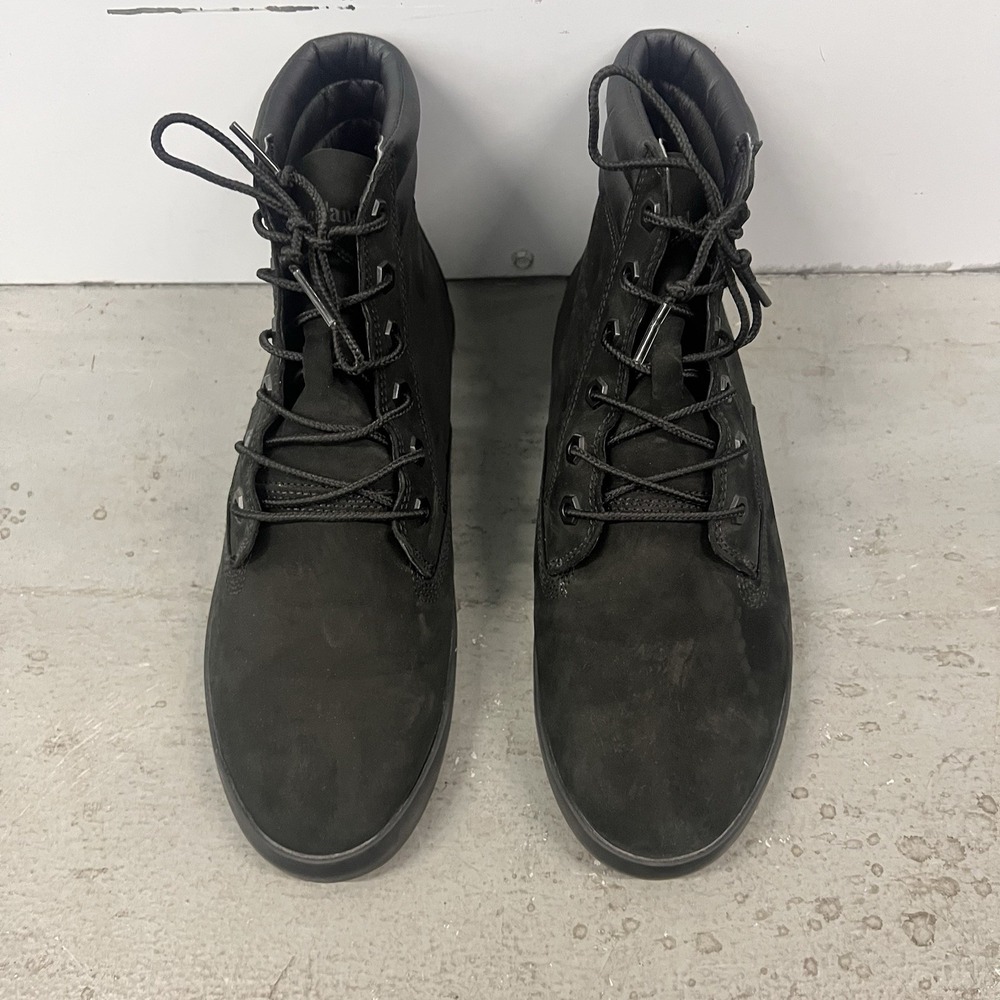 Timberland Dausette Sneaker Boots Womens Size 10‎ Black Leather Casual Shoes - Picture 8 of 9